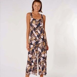 Rip Curl Floral Jumpsuit Size M